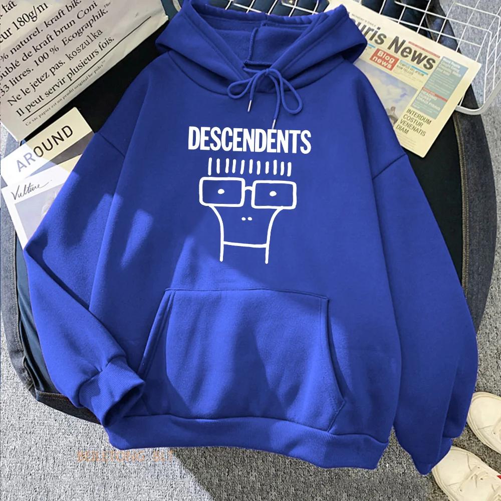 Descendents Graphic Printing Hoodies Winter Fleece Long Sleeve Hooded Sweatshirts Casual Women/Men Clothing Sudaderas Funny Tops