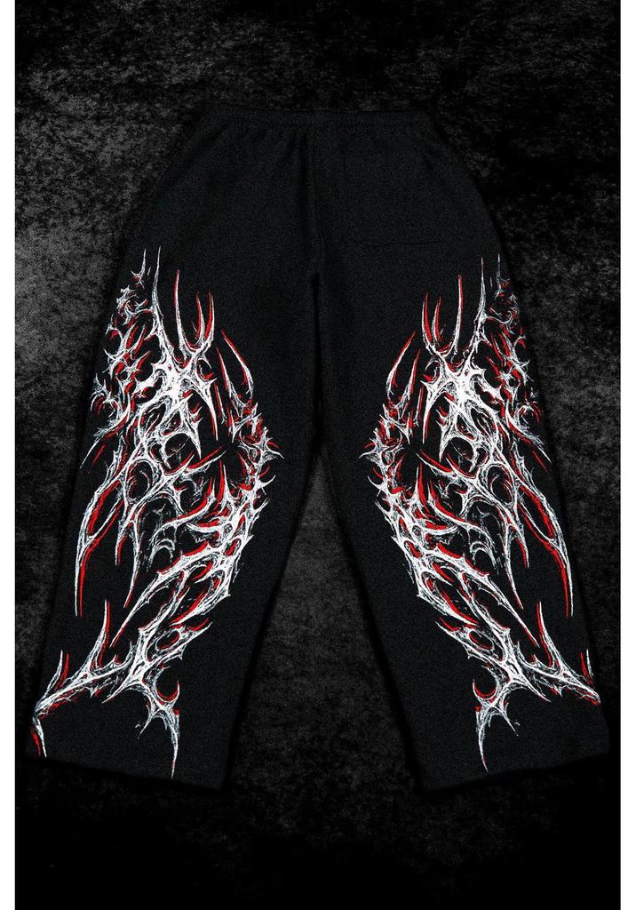 Breathedivinity Herren Europäische Fitness-Jogginghose - Lässige Gerade Hose mit Aufdruck