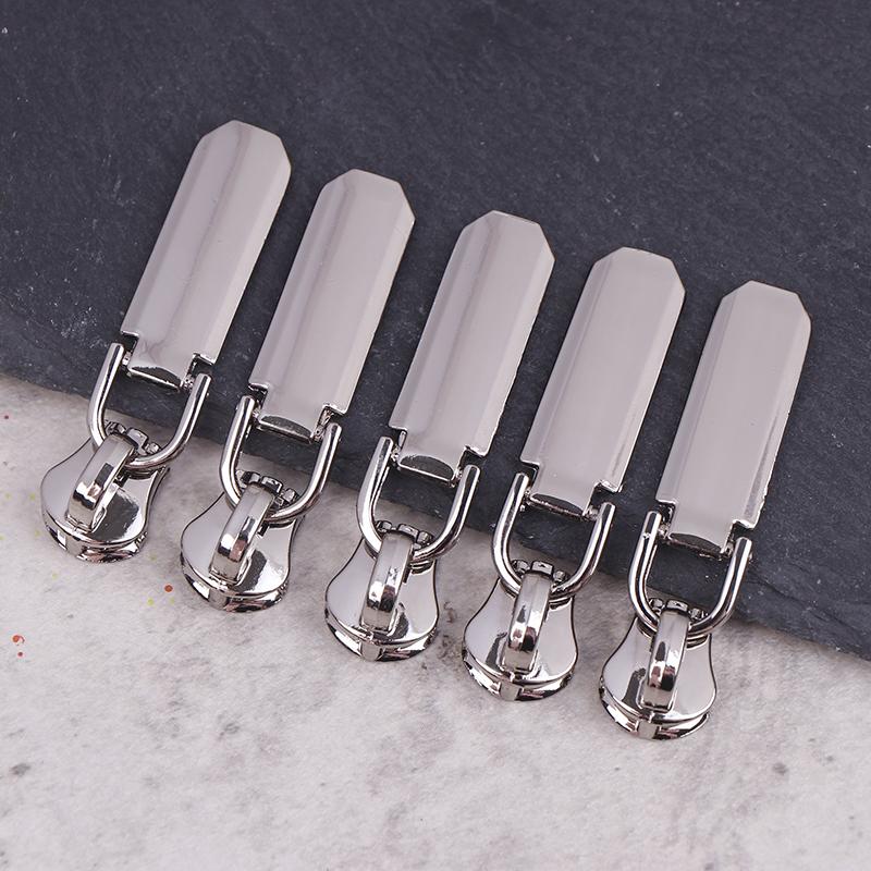 

5 шт. пуллеров для молнии из цинкового сплава для сумки, круглой формы, металлический слайдер для молнии, аксессуары для сумки для кошелька