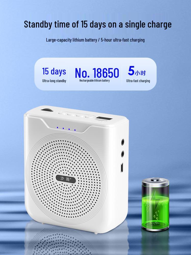 BeeSpeaker: Wireless Bluetooth Microphone for Teachers, Tour Guides, Lecturers - Classroom & Lecture Audio Amplifier