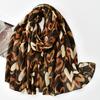 New Spring and Autumn New Human Cotton Scarf Female Love Cotton Long Scarf Fashion Versatile Silk Scarf Advanced Sense