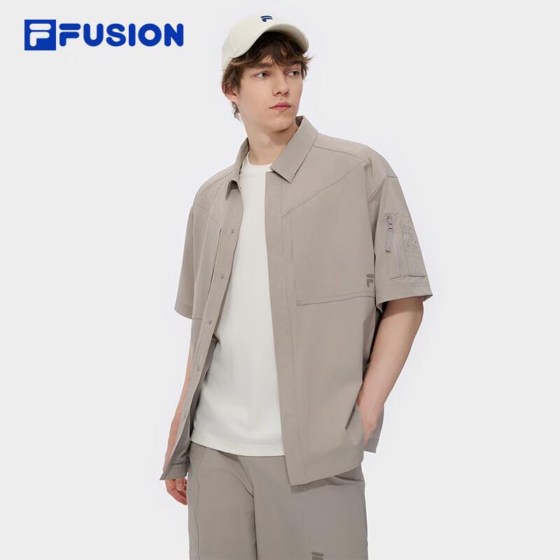 Мужская повседневная тканая рубашка FILA FUSION 180/100A/XL