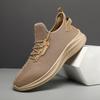 Herrenschuhe Fly-Woven Mesh Atmungsaktive Freizeitschuhe Übergröße Board Sportschuhe Herren