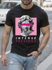 Black Graphic Tshirt Graphic Tshirt - Bold Intense Feelin...
