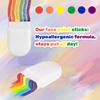 Rainbow Crayon Paint Color Set Toy - Birthday Party Colorful Theme Oil Pastel Accessories, DIY Rainbow Colors Graffiti Pen Toy