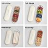 Pinhuaan Stackable Divided Spice Storage Box
