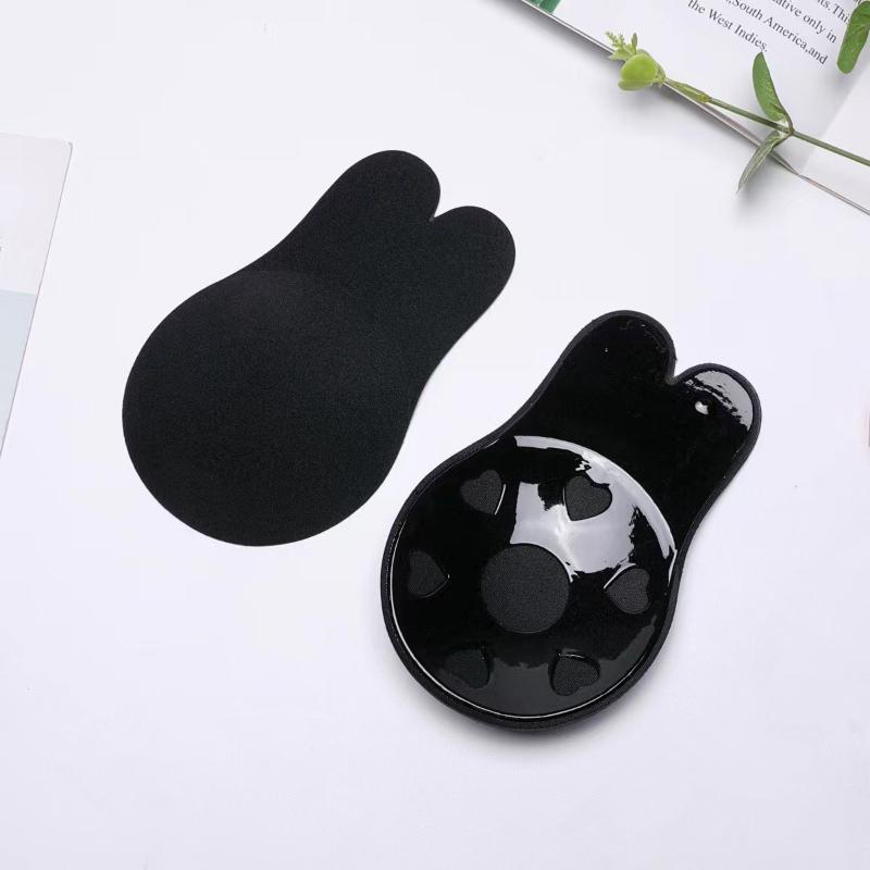 Women Breast Lifting Stickers Push Up Bras Silicone Invisible Chest Strapless Breast Rabbit Lift Up Tape Nipple Cover Bra Pads