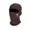 1Pcs Cross Riding Helmet Headgear Breathable Black Balaclava Face Mask Moisture Wicking For Cycling Hiking Outdoor Headgear
