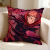 JJujutsu KKaisen Anime YYuji Itadori  Square DoubleSided printed Pillow Case Bedroom Bedside Pillow Sofa Cushion Cover