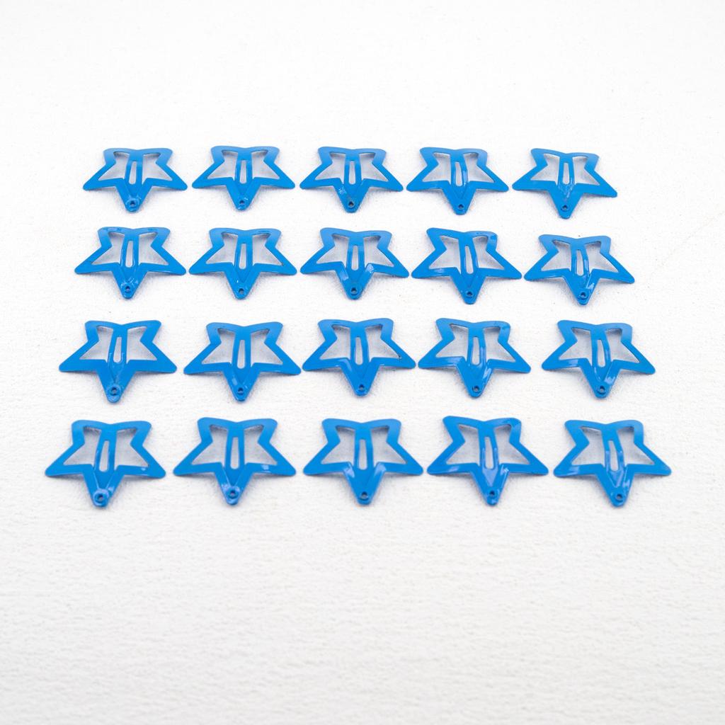 20 PCS Star Shape Pentagram 3cm BB Hairpins Small Sweet Cool Metal Simple Fashion Women Five-pointed Y2k Accessories Hair Clips