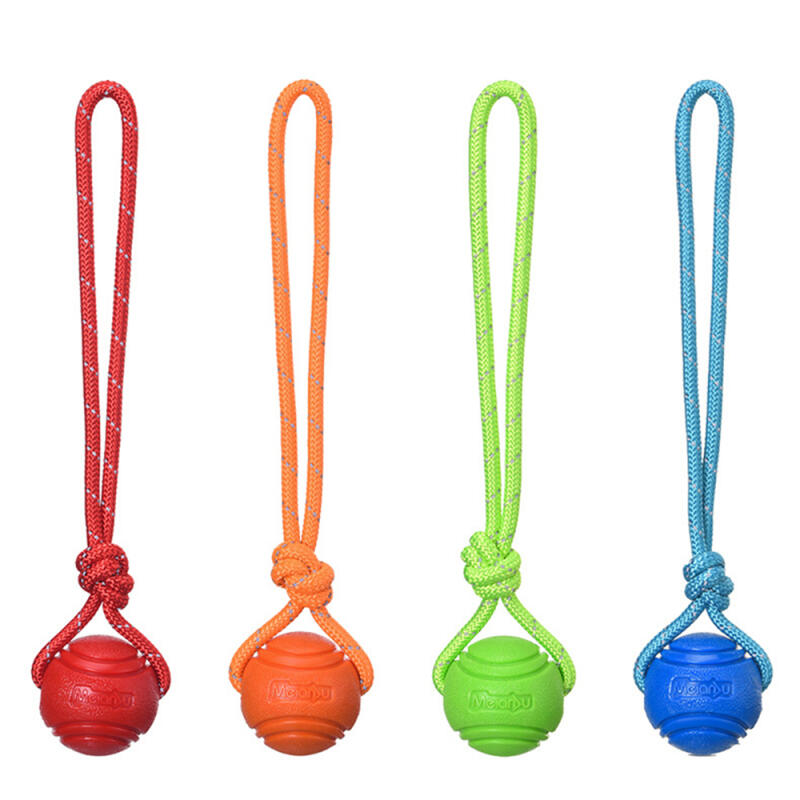 PH Elastic Rope Ball Pet Dog Play Ball Medium