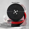 2pcs Typewriter Ribbon Twin Spool Typewriter Ribbon Red and Black Twin Spool Replacement Pack for Most Typewriter