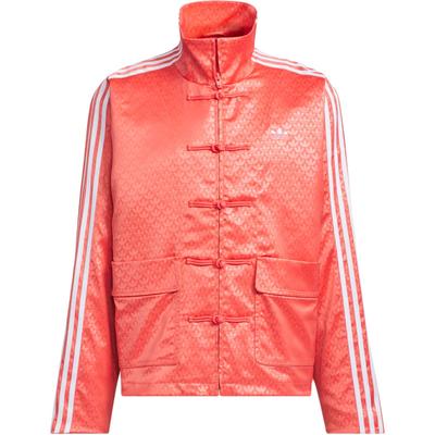 adidas FW24 CN Séria TT Nový čínsky štýl Oblek Tang Retro Športová Bunda so stojačikom Voľná Unisex Bunda Červená JW1961