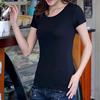 Frauen Frühling Sommer Baumwolle T-shirt Kurzarm Weibliche T Dünnes T-Shirt Casual