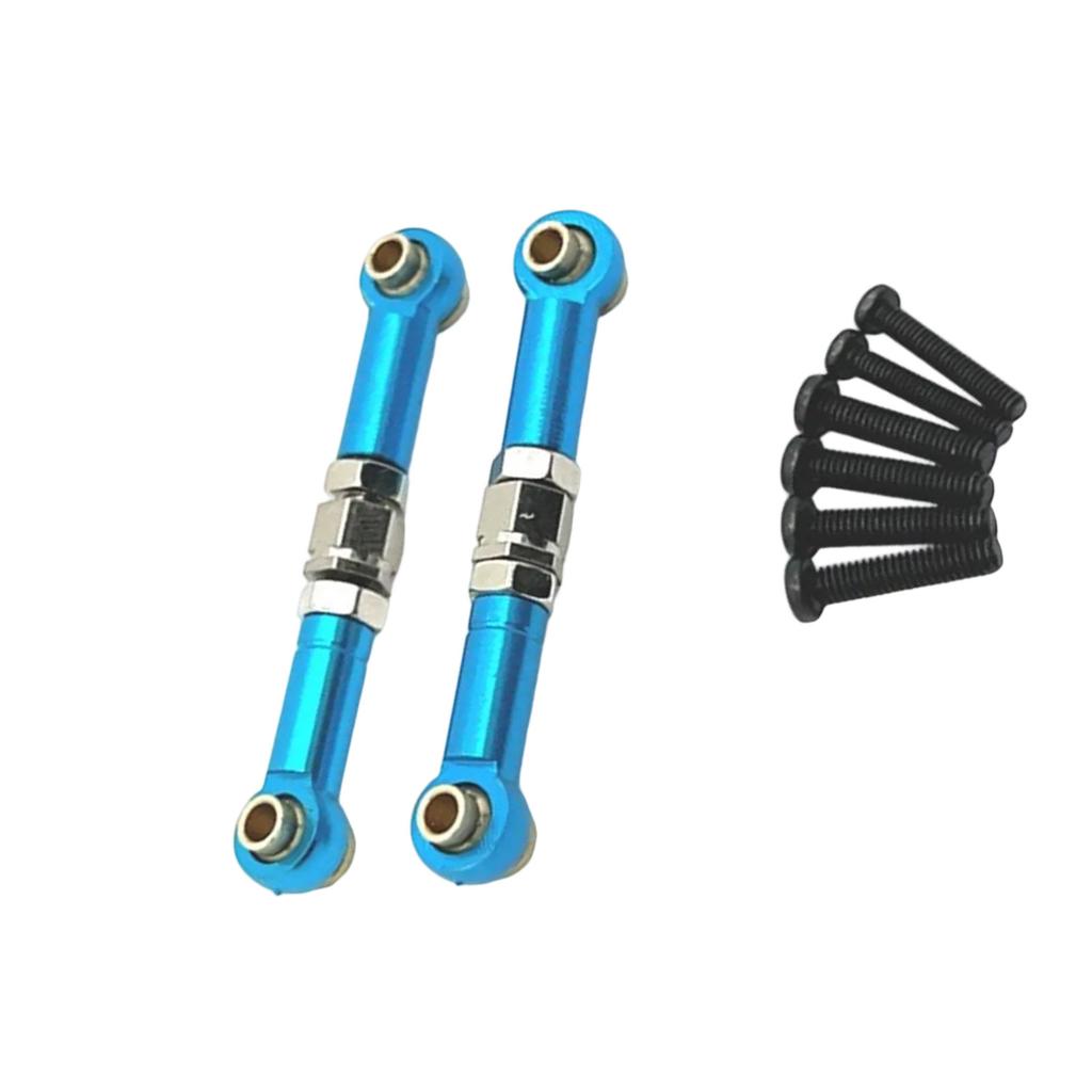 Aluminum Alloy Steering Linkage Adjustable Pull Rod for MJX 1/14 14209 14210 Remote Control Car Accessories Model Kits