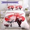 3pcs Duvet Cover Set (1*Duvet Cover + 2*Pillowcase, Without Core), Superhero Print Soft All‑Season Bedding Set, Home Bedroom Decor Gift
