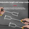 21-in-1 Telescopic Multi-function Sink Wrench Faucet Tool with 7 Die Heads, Universal Plumbers Tool for Tight Spaces Bathroom