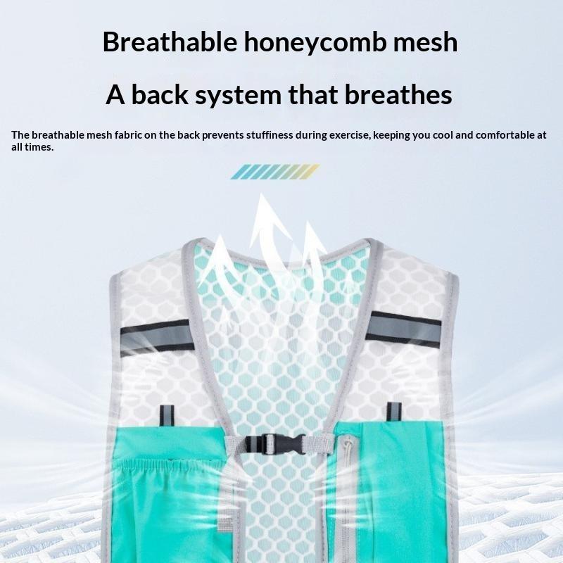 Unisex Běžecká hydratační vesta Nastavitelný hrudní popruh Lehká Reflexní Pro maraton