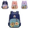 Adorable Capybara Kids Backpack For School With Adjustable Shoulder Straps And Cartoon Pattern
