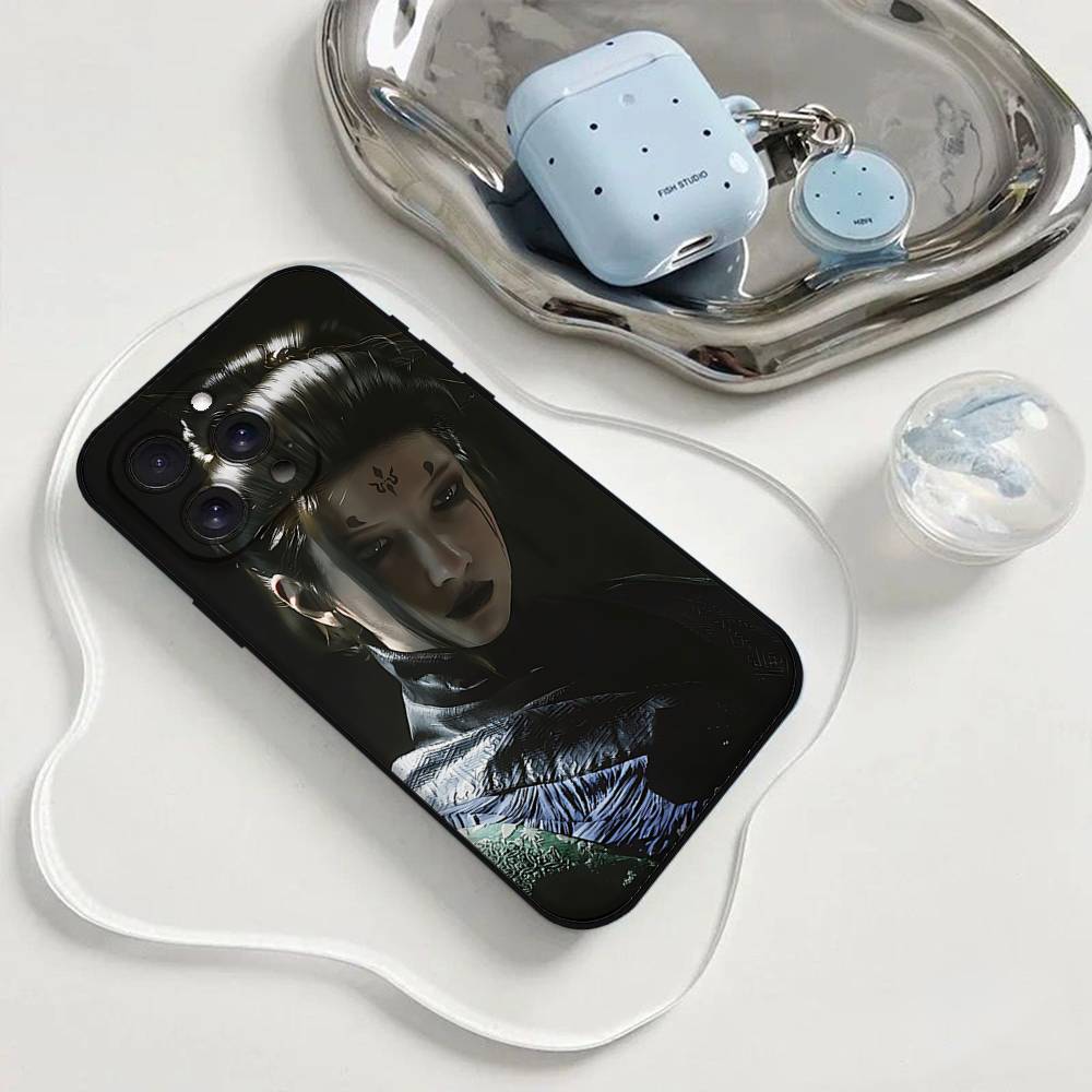 Black Myth Wukong Games Phone Case Phone Case For Iphone 17 16 15 11 13 14 Pro Max X Xr Xs Max 12mini Black Shell Cover Case