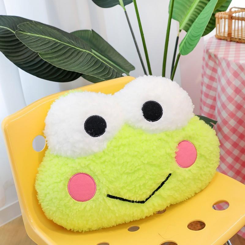 

Cute big-eyed frog doll plush toy cool penguin large throw pillow bed sofa pillow nap pillow 45 * 30 cm 0.45