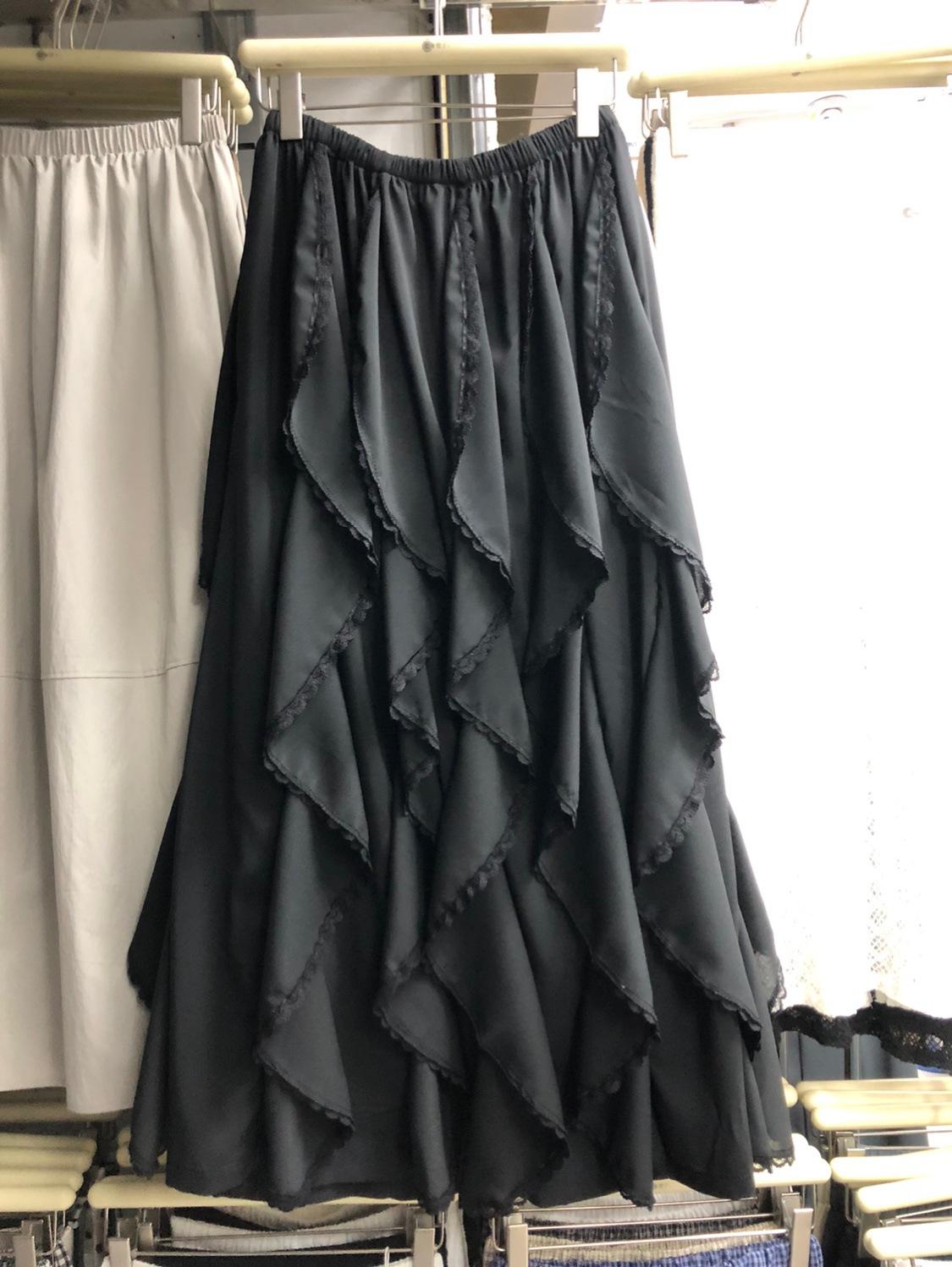 

Длина необязательна, юбка нестандартной формы для женщин 2025 года, новый дизайн, нишевая юбка с оборками и кружевом one size fits all