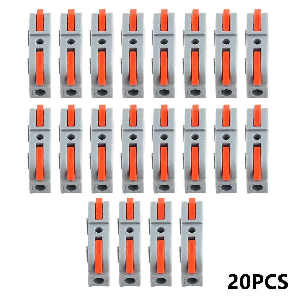 Convenient Lever Nut Connector for DIY Wire Connections Pack of 20