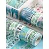 10rolls Random Tape Set Cute Illustration Fresh Hand Account Sticker Materials Back To School