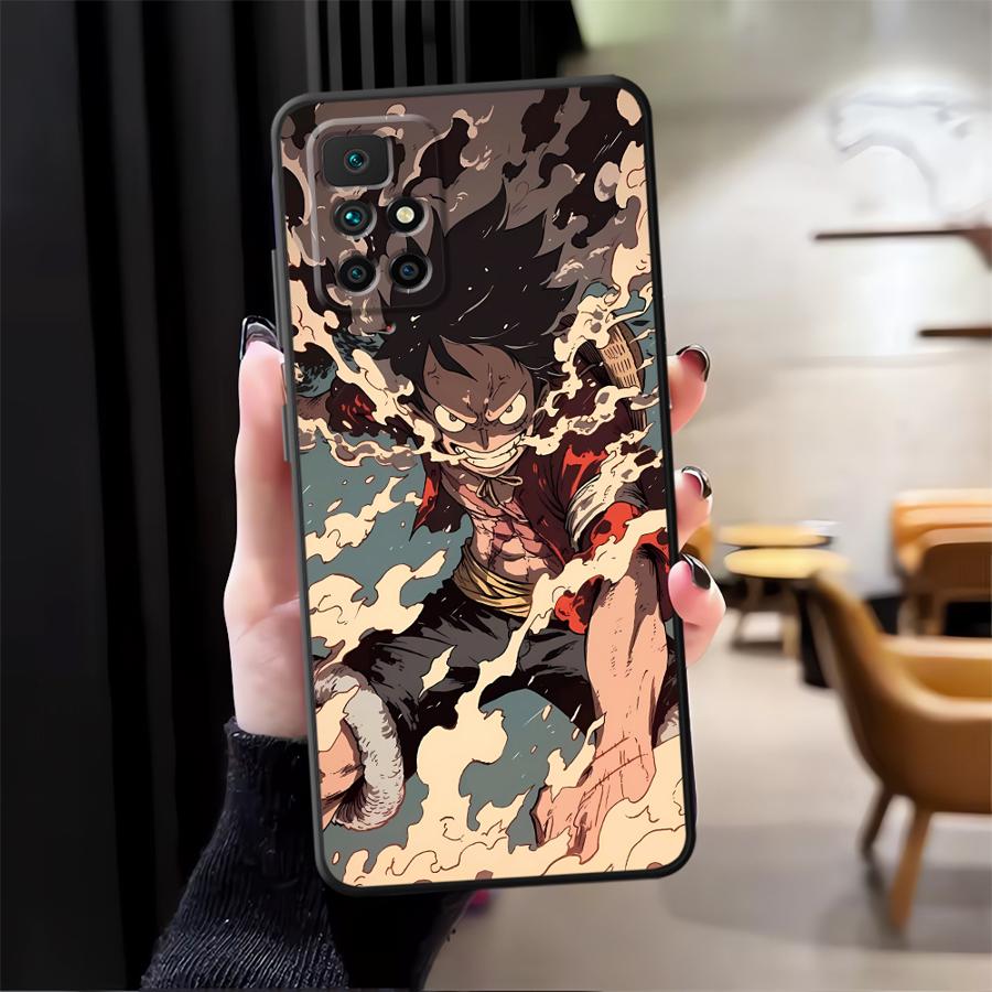 Case for Xiaomi Redmi A5 K60 9T 10 9A 9C A1 A2 Plus 12C K40 K50 Gaming 13C 12 Funda Phone Cover Cool Luffy Anime