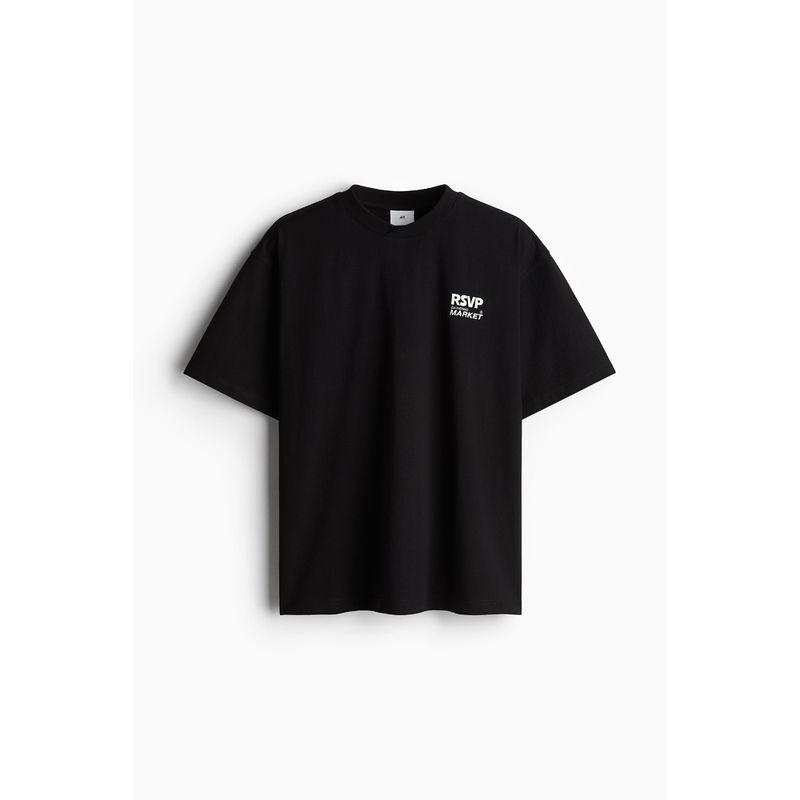 

HM Men s and Women s T-shirt Autumn Loose Market Autumn Vitality Colorful Printing Heavy Weight Short Sleeve Tops 1226613