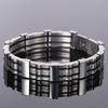 316L Stainless Steel Man Bracelet for Men Men's Silicone Bracelets & Bangles Fashion on Hand Chain Jewellery Adjustable Armband
