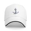 Watercolor Anchor with Rope Isolated Cap Fashion Casual Baseball Caps Adjustable Hat Hip Hop Summer Unisex Baseball Hats