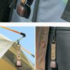 Ultralight Portable Little Bell Home Room Party Outdoor Camping Decoration Bell Metal Wind Chime Tent Car Hung Bell