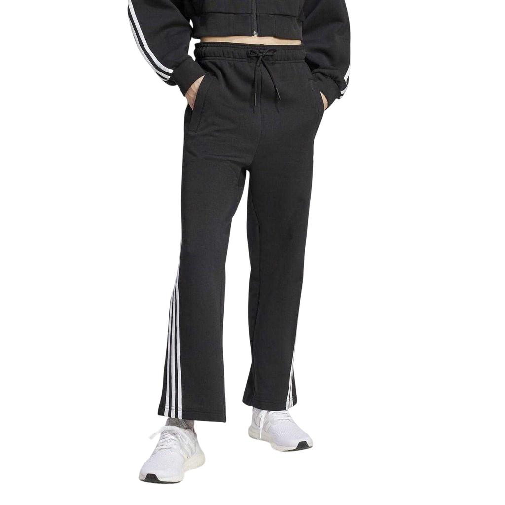 Adidas Womens/Ladies Future Icons Cotton Blend 3 Stripes Joggers