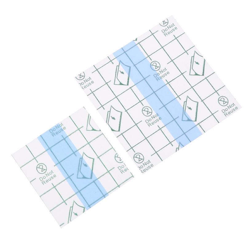 100Pcs Medical Adhesive Waterproof Tape Transparent Tape Pu Anti-Allergic Medicinal Wound Dressing Fixation Tape