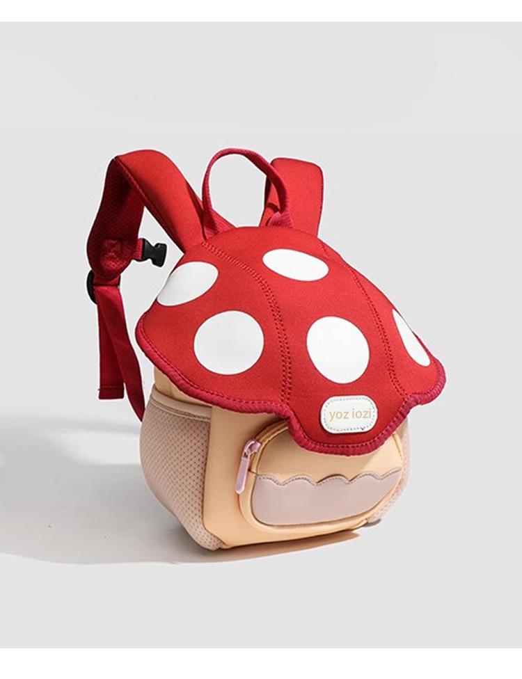 Mini Niedlicher Pilz-Rucksack für Kindergartenkinder - Cartoon-Design für Jungen und Mädchen