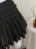 New Sexy High-Waisted Irregular Layered Ruffle Mini Skirt