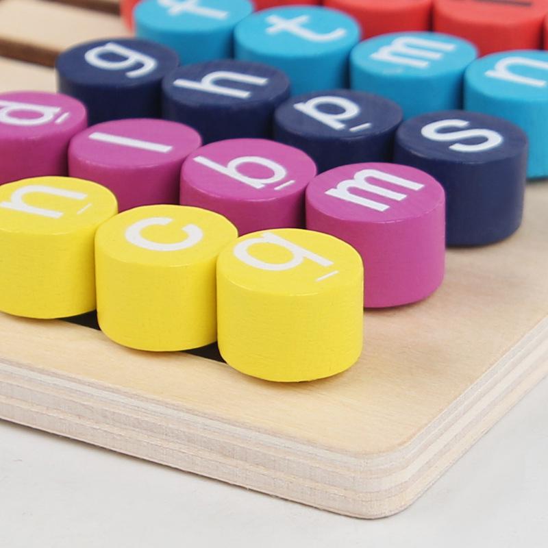 Children's Vowel & Logic Educational Toy for Early Learning & Intellectual Development