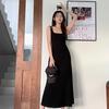 Hepburn Style Suspender Dress Women's Summer New Fashion French Design Sense Niche Vest Long Skirt