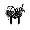 Memorial Marker for Cemetery Heart Plaque Garden Stake Mom Decoration Stake for Outdoor Yard Garden