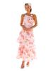 In Stock: Elegant One-Shoulder Strap Dress with Print - Summer Collection