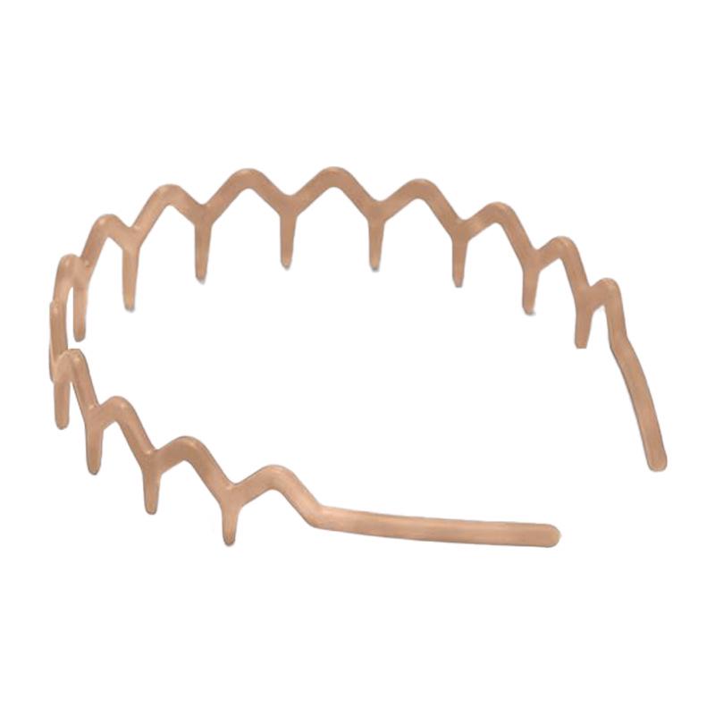 Women's Retro Non-slip Solid Color Headband with Bangs - High-end Christmas Jewelry