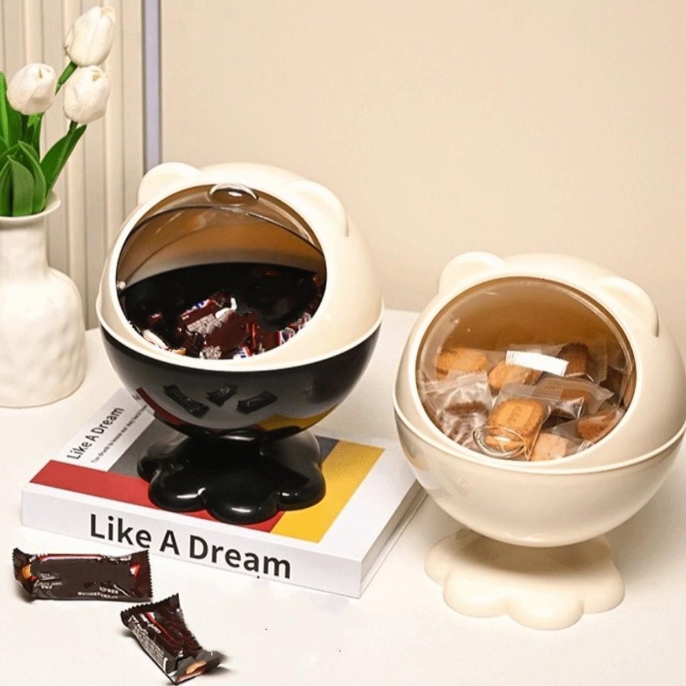 Spherical Design Vanity Accessories Storage Holder Dustproof Scrunchie Storage  Hair Accessories