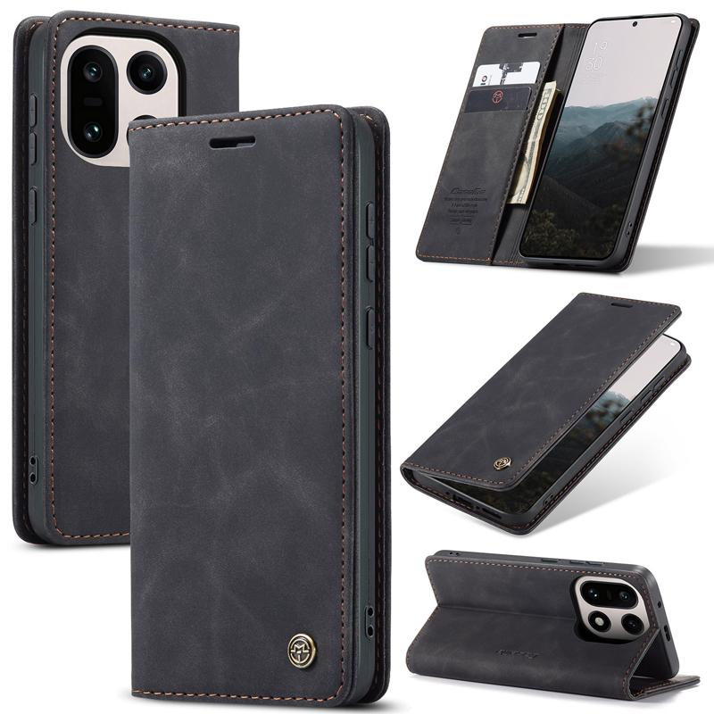 

For OnePlus 15 Case CaseMe Magnetic Retro Leather Flip Wallet Stand Cover With Card Slot for One Plus 15 OnePlus 15