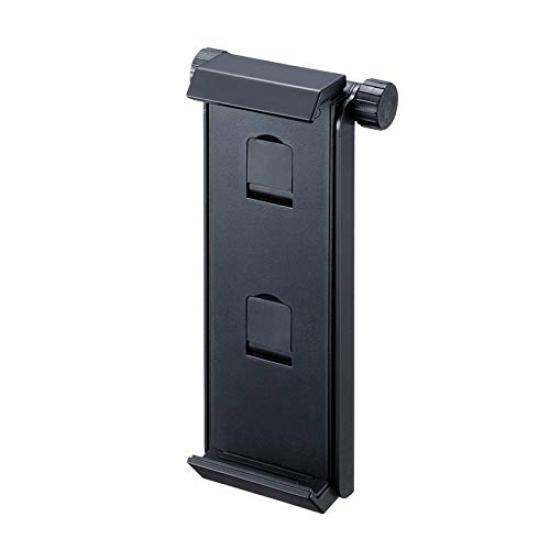 

Sanwa Supply Outlet Tripod Holder Tablet Holder Tablet Stand Tripod Mount Compatible with inches to inches Black This is an outlet product with