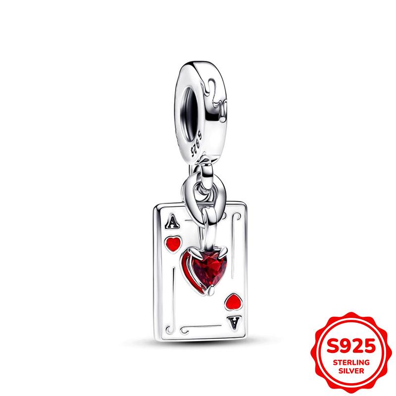 Charms Silver 925 Pendant Beads Fits 3mm Bracelet Bangle Necklace For Women Luxury DIY Jewelry Making Fine Gifts