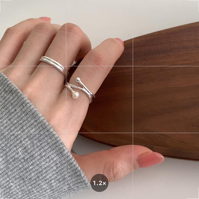 Copper Ring Contemporary For Women Unique Geometric Design Adjustable Fashion Accessory