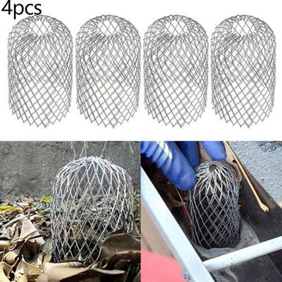 4x Metal Mesh Gutter Leaf Debris Mud Trap Guards Drain Pipe Cover Downpipe NewMöbel & Wohnen, Feste & Besondere Anlässe, Party- & Eventdekoration!