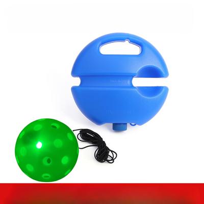 New Pik Ball Trainer 74MM Practice LED Night Light Ball PE Outdoor Toy Injection Molding Ball Weifu Hole Ball