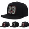 Baseball Hat 23 Embroidered Street Style Latest Outdoor Use Leisure Sun Protection Hat For Men And Women Flat Edge Hat Fashion Creative Latest